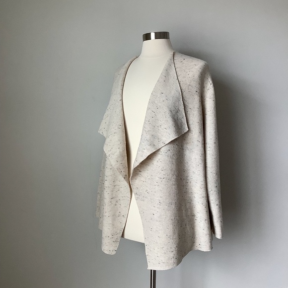 Eileen Fisher Organic Cotton Wool Blend Open Knit Cardigan Sweater MSRP$268 - Picture 13 of 16